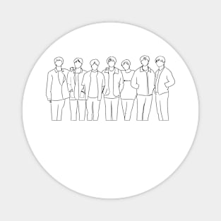 Bangtan Sonyeondan BTS Magnet